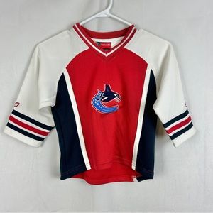 REEBOK NHL Vancouver Canucks Jersey Sz 5/6